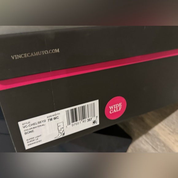 NWT Vince Camino Chelsey Slouch Wide Calf Knee High Boot - Picture 5 of 8